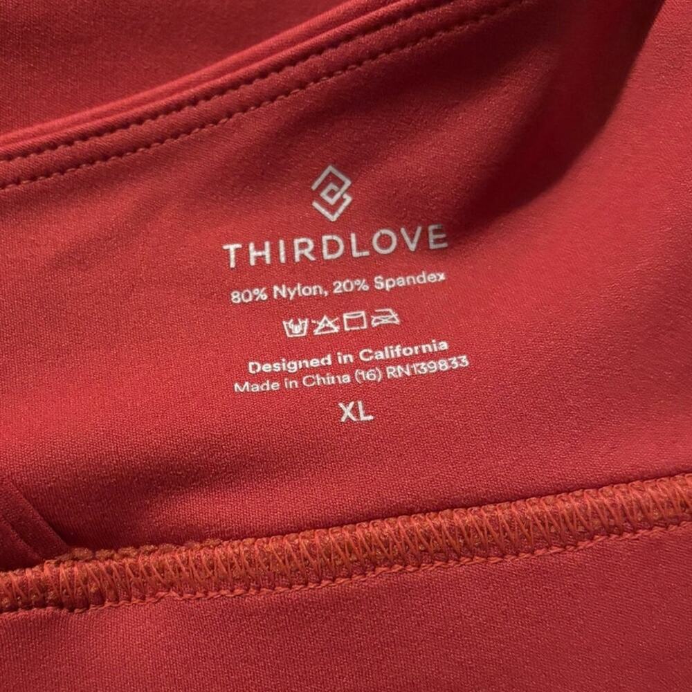 Thirdlove Size XL Sports Bra Muse Racerback Strappy Wireless Bralette - Picture 4 of 6